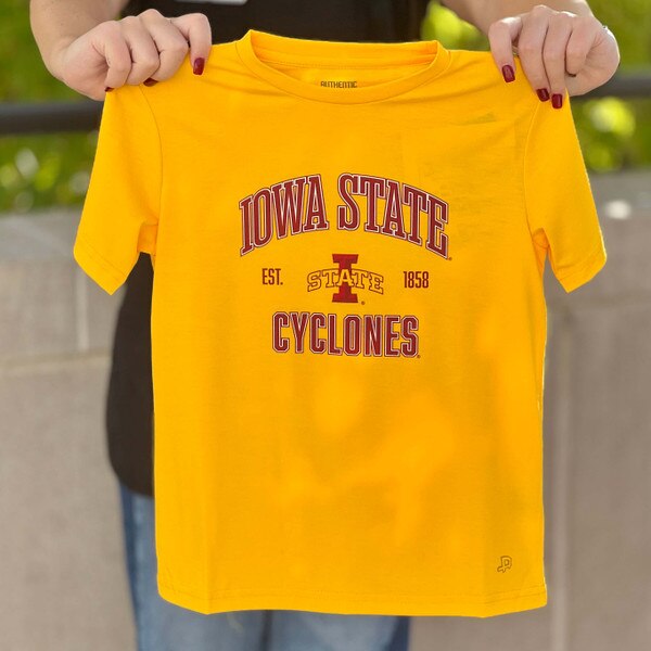 Authentic Brand Youth I-State Cyclone Gold T-shirt